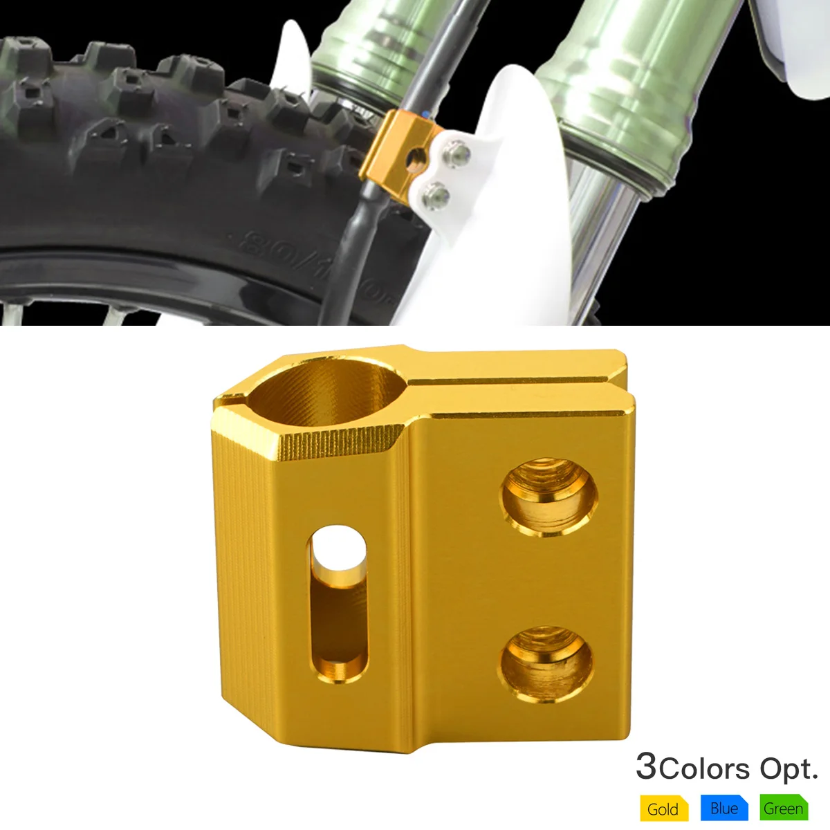 

Зажим для передней тормозной линии мотоцикла для Suzuki RM 85 125 250 RMZ250 RMZ450 RMX450Z DRZ400SM Φ 450 RM-Z 400SM держатель кабеля шланга