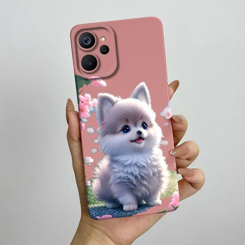 Чехол для телефона Realme 9i 5G / 10 10T RMX3612 RMX3663 мягкий силиконовый окрашенный корпус с