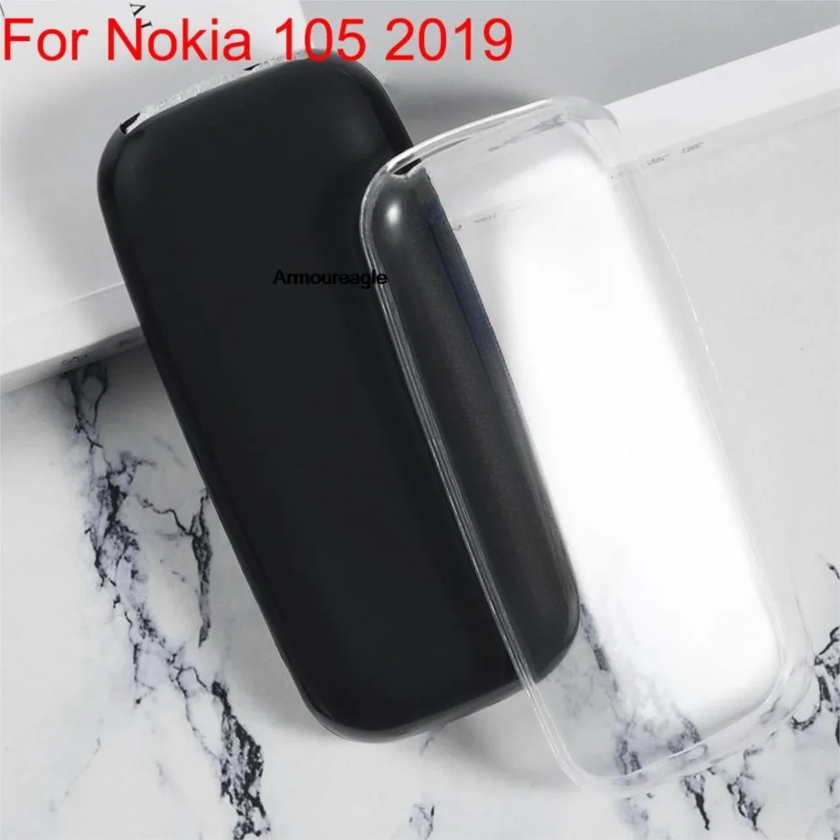Для nokia 105 (2019) 1 77 дюйма ta-1203 ta-1174 ta-1010 ta-1034 силиконовая защита для телефона защитная