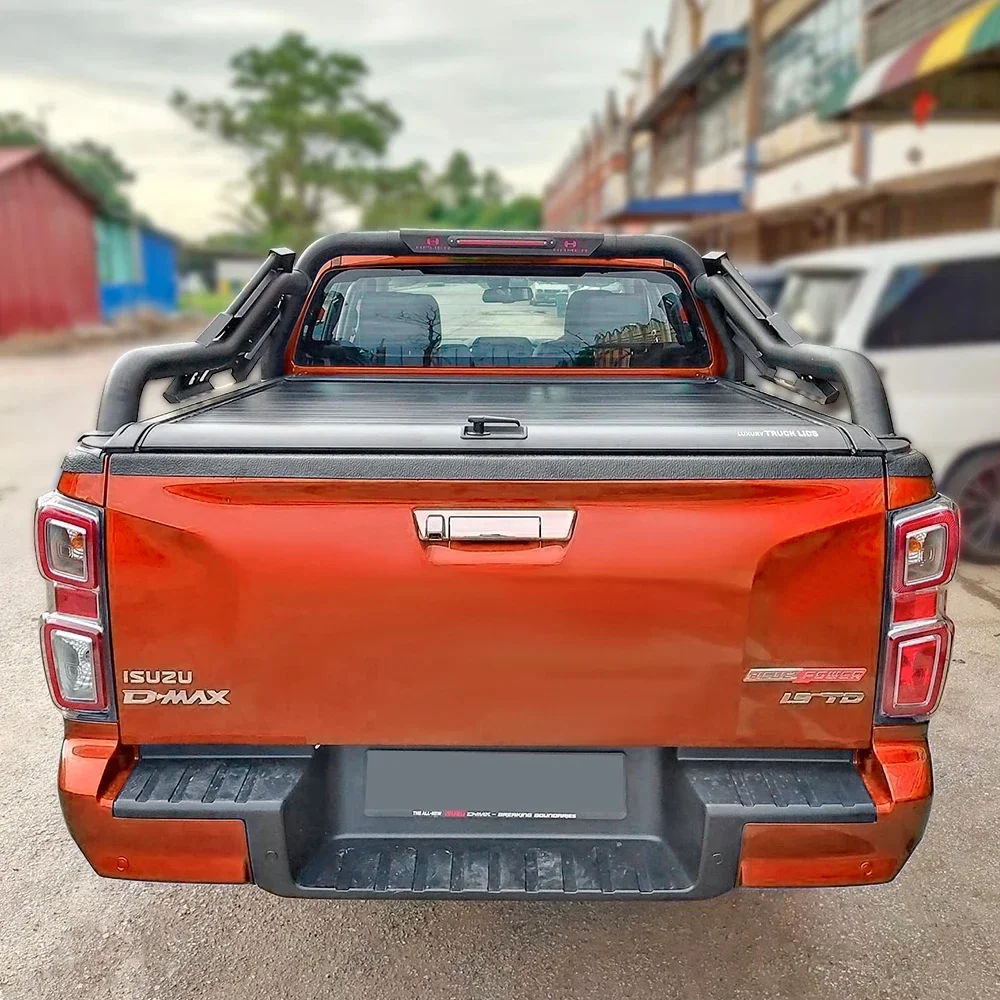 Матовая черная накладка на заднюю дверь защитная для ISUZU DMAX 2021 2022 2023 материал ABS