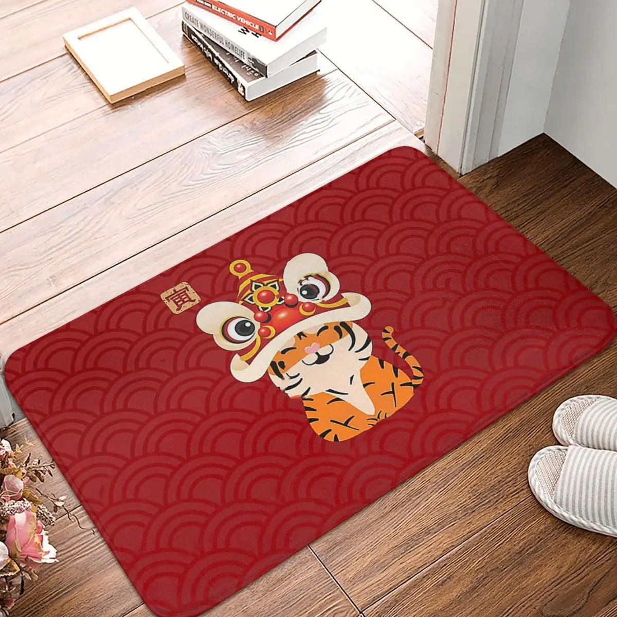 

Коврик в китайском стиле с изображением тигра, 2022 дюйма