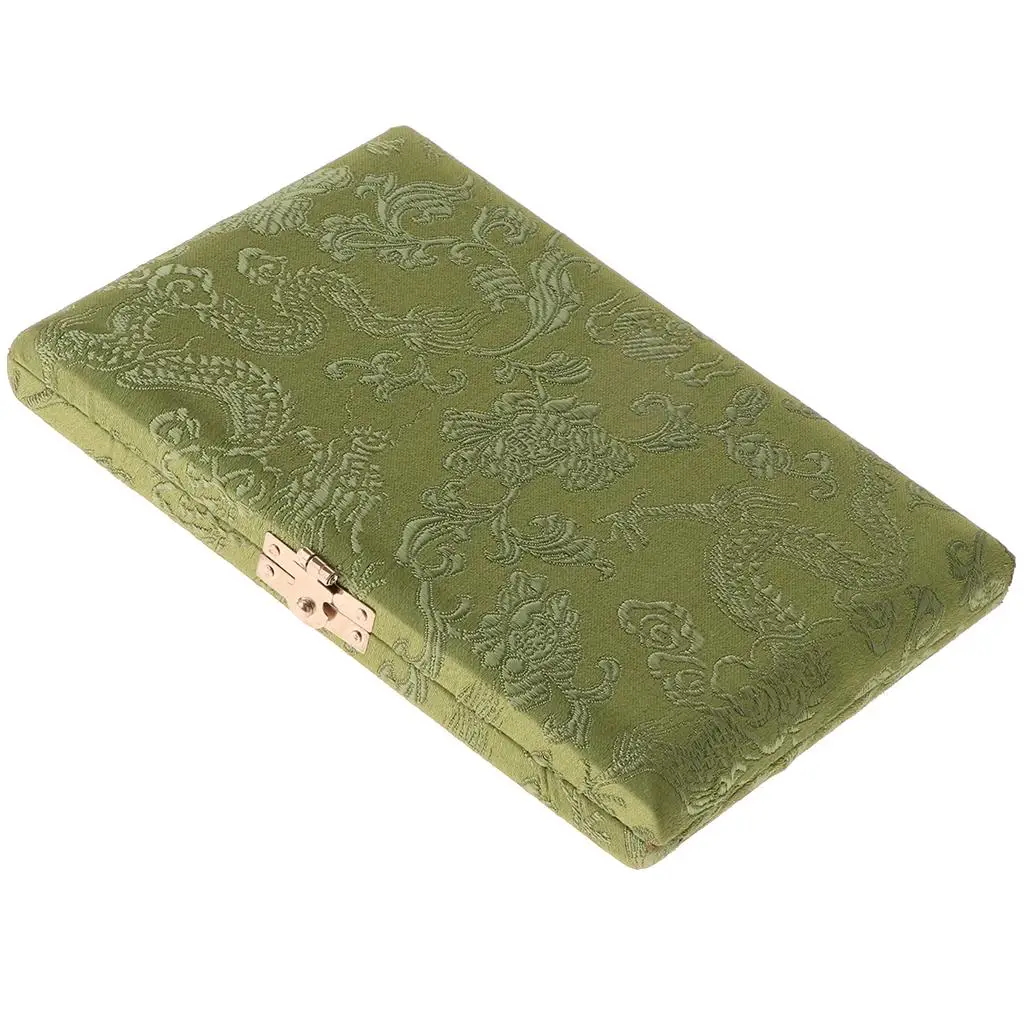 

Чехол-подставка из твердой древесины для боя и тростника с внутренней утолщенной фланелевой подставкой для 12 Тростников