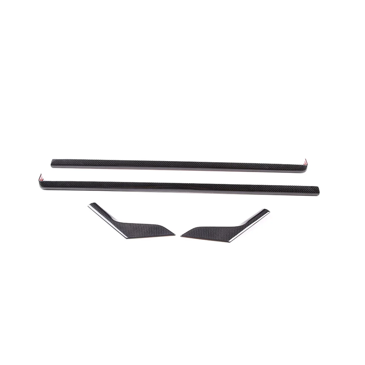 

Накладки на внутреннюю дверь автомобиля из сухого углеродного волокна для 2019 2020 2021 2022