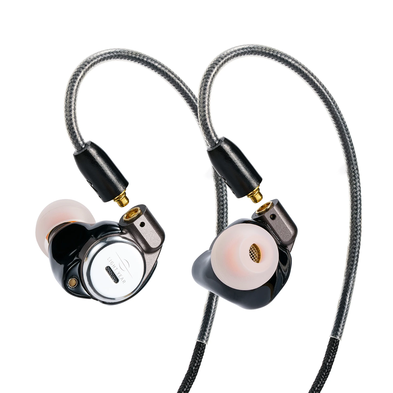 Наушники ROSESELSA STAR CITY 5 PRO проводные, гибридные IEM-наушники 1DD+2BA, HiFi внутриканальные наушники со съемным кабелем для аудиофилов (art.: 3920d4f554ca3) - 3920d4f554ca3