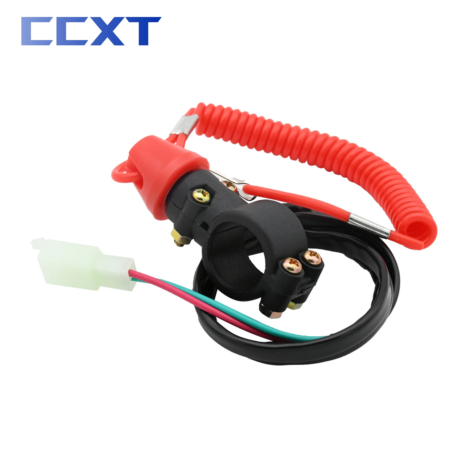 

Мотоциклетный ремешок для квадроциклов, аварийный выключатель двигателя, кнопка для Kawasaki KTM Yamaha Honda Suzuki, универсальные детали