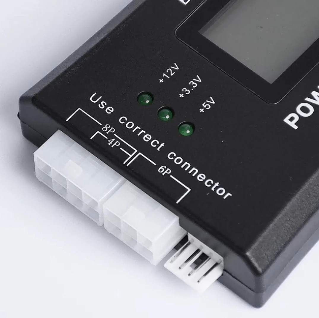 Тестер аккумулятора ATX с ЖК-дисплеем