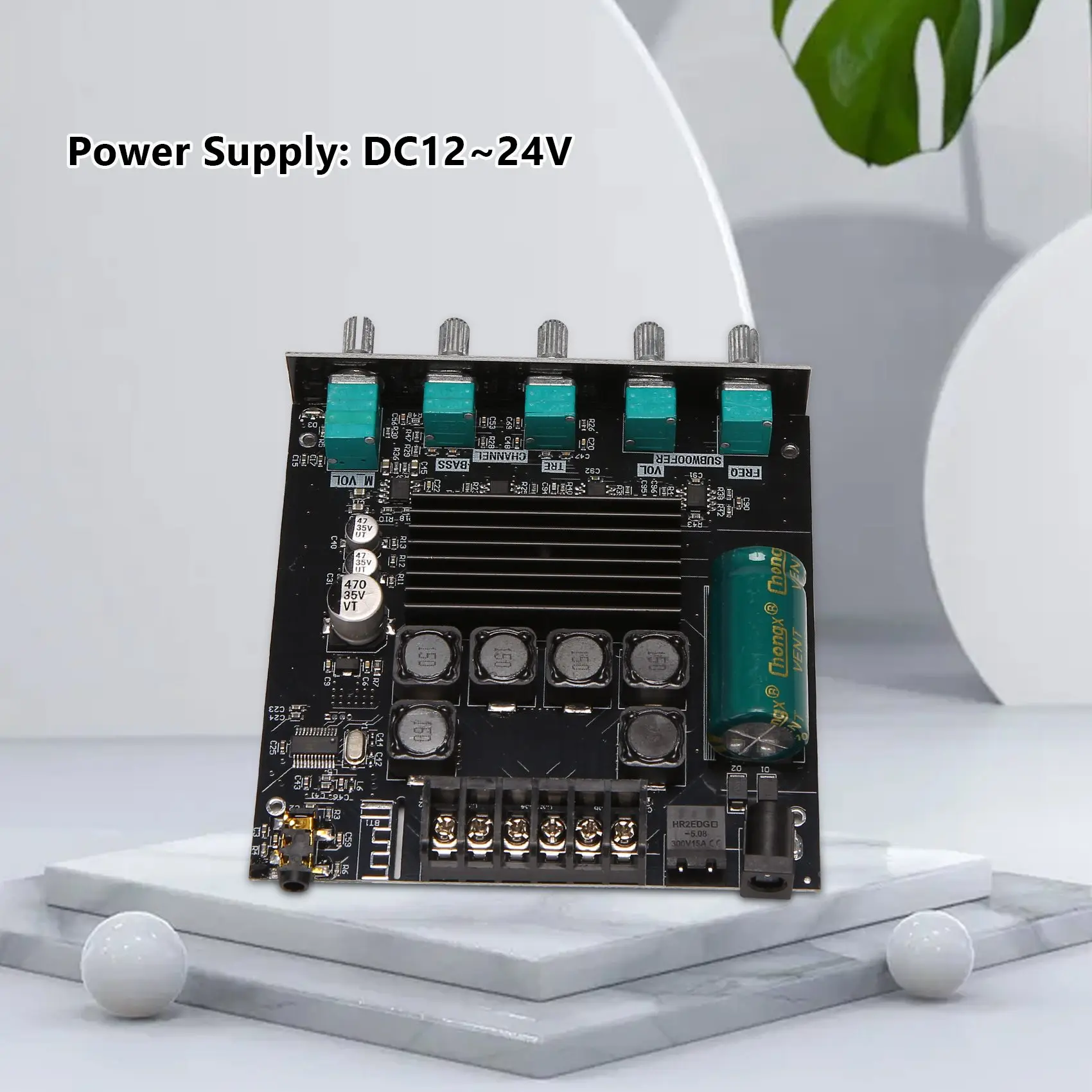 ZK-TB21 TPA3116D2 Усилитель Bluetooth 5.0 с басами 50WX2 + 100W 2.1 Canaux Amplificateur Audio StéRéO