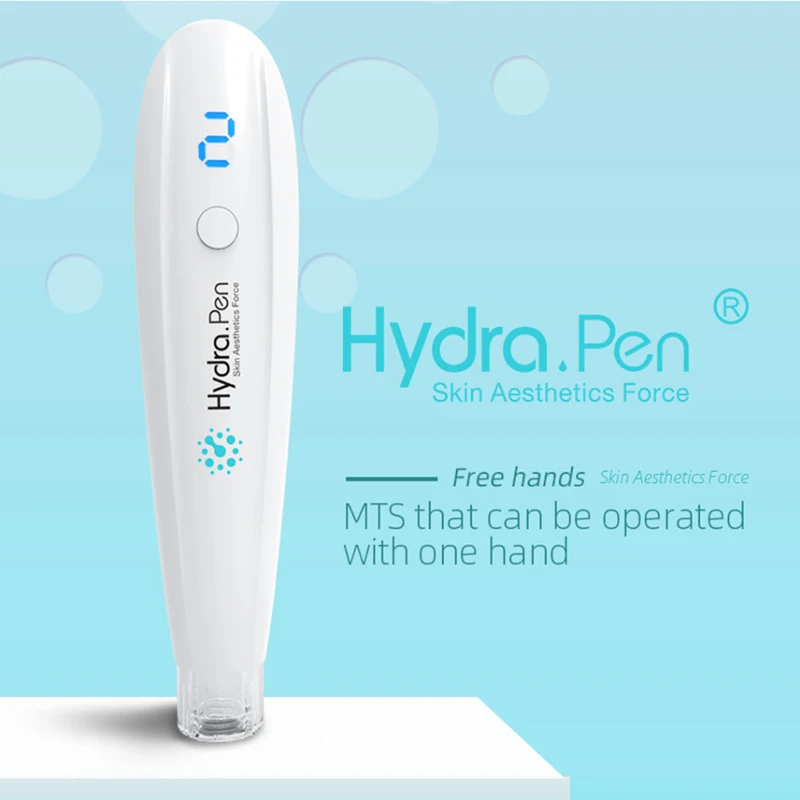 Wireless Hydra Pen H2 Professional Microneedling Pen Hydrapen Hydra Roller Facial Stem Cell Therapy Mesotherapy Derma Stamp