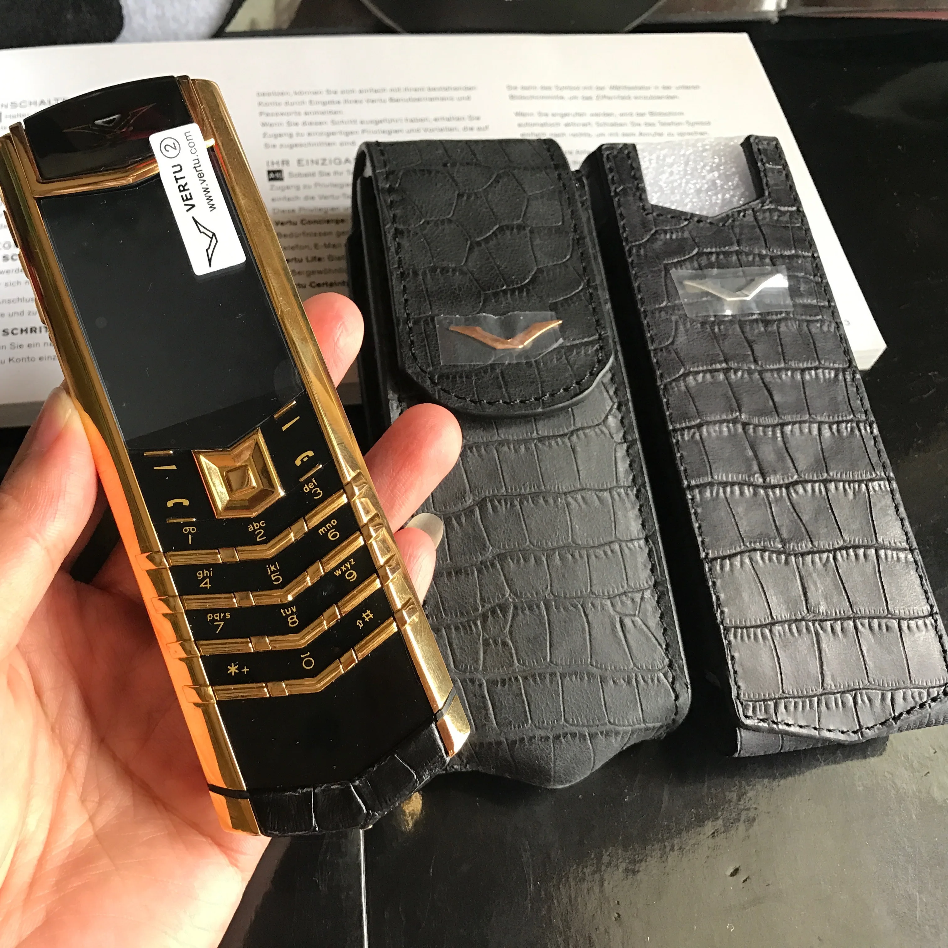 Signature Handmade K7 Luxury Phone Metal Body Single Sim High Classic Mobile Phone No Camera Good Quality