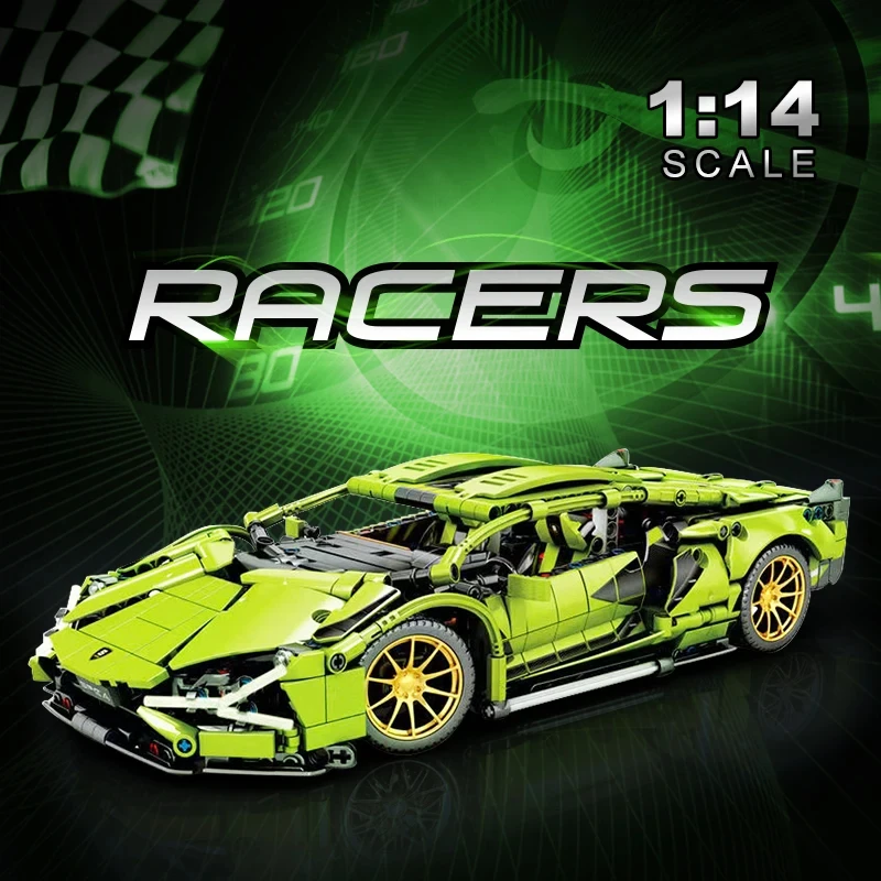 Модель гоночного автомобиля