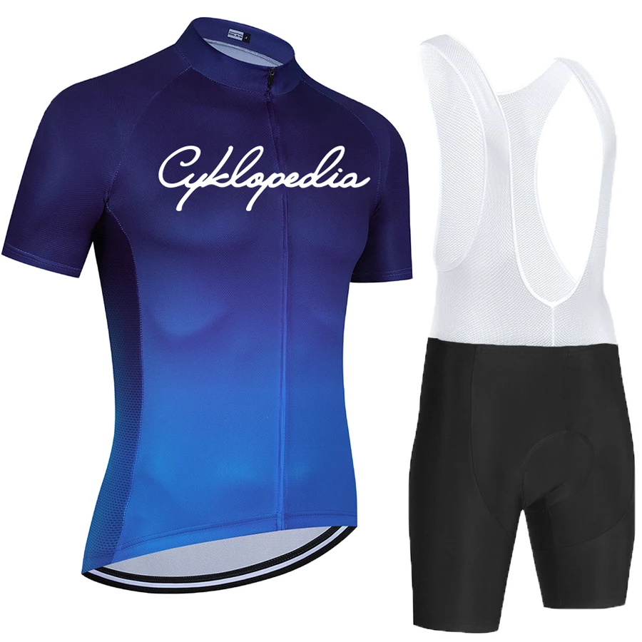 

Летний комплект велосипедных Джерси CYKLOPEDIA, быстросохнущая Спортивная одежда для езды на велосипеде, трикотажные изделия для езды на горном велосипеде, велосипедная форма, мужская одежда