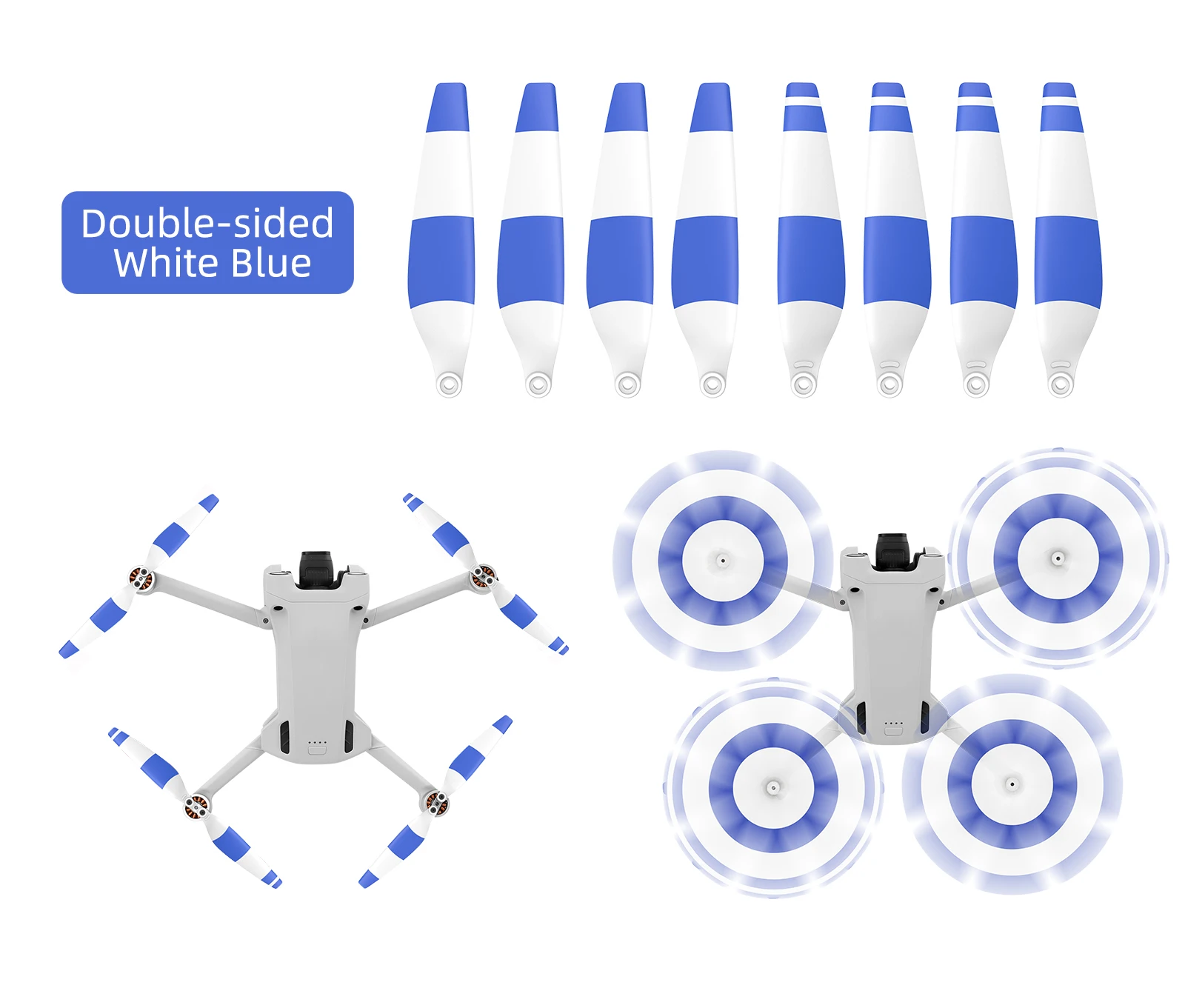 Пропеллер 6030 Для DJI MINI 3/4 PRO реквизит лезвие внешний вес крыло вентиляторы