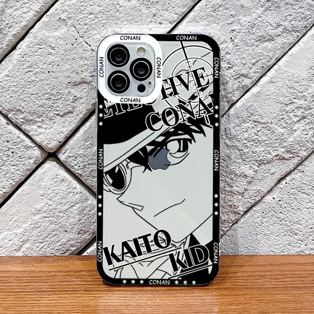 Detective Conan Jimmy Kudo Phone Case for Xiaomi Redmi 14C 13C 12C 10C 9C A3 Note 13 12 11 10 9 Pro Plus 4G 5G Soft Cover