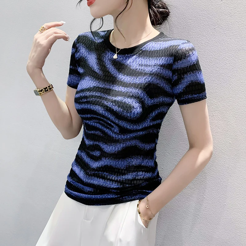 Европейские товары футболка с короткими рукавами и принтом соответствующего