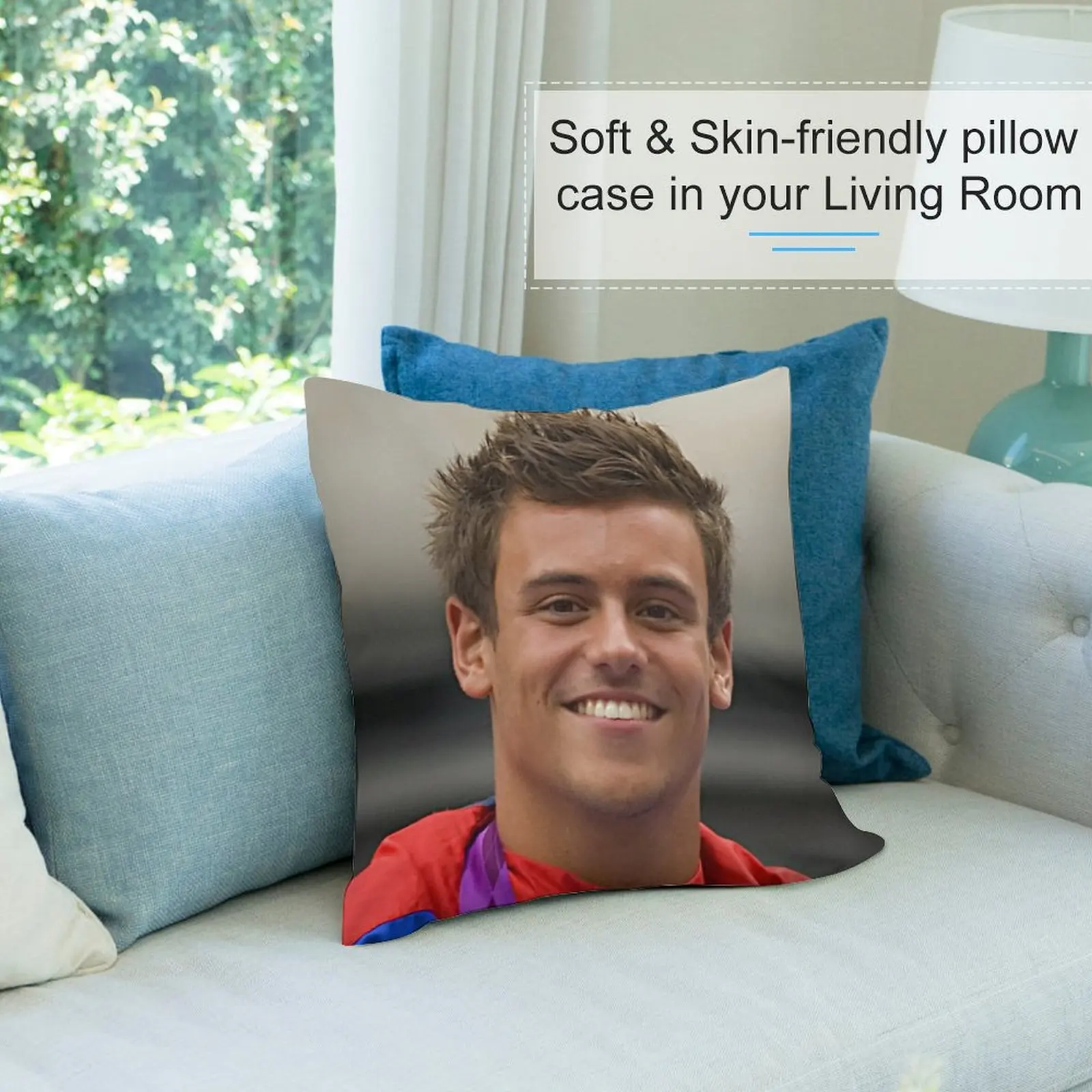 Декоративная декоративная подушка tom daley для детской комнаты