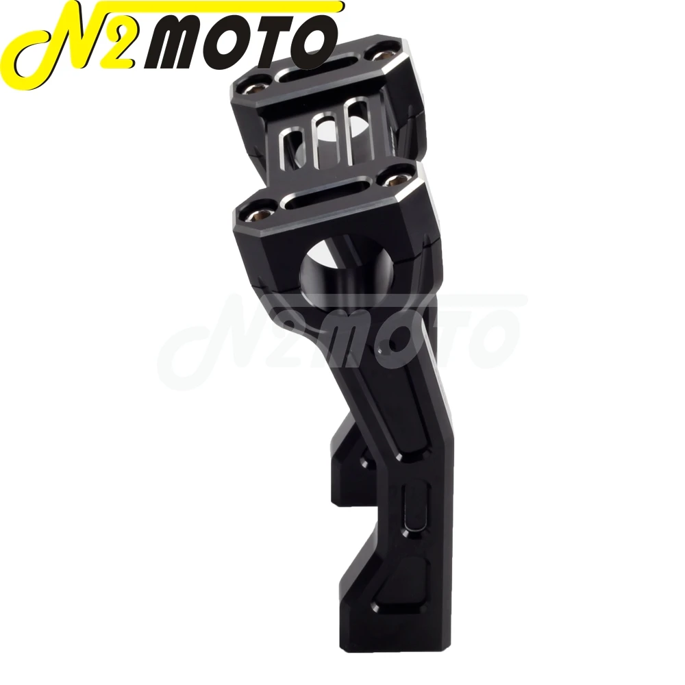 Новые Мотоциклетные аксессуары высокие подъемники на руль адаптер высоты w/ Top Clamp
