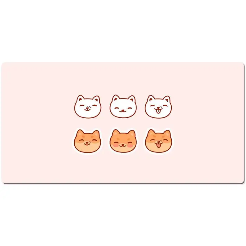 

Cute Dog Mouse Pad, Corgi Gift, Kawaii Pet, Pink Office Decoration, Shiba Gamer Mouse Pad