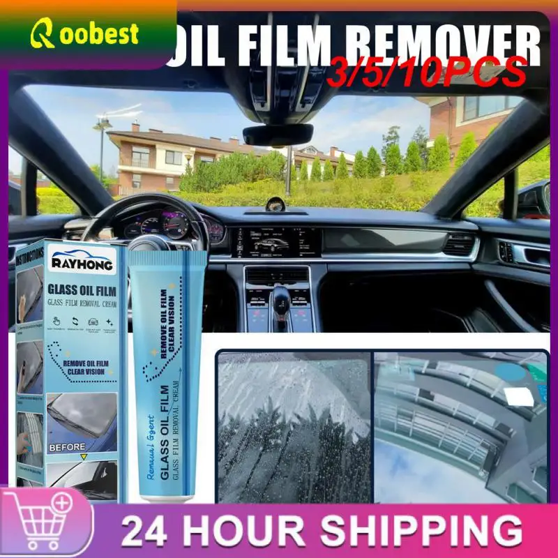 

3/5/10PCS Windshield Oil Water Spot Coating Agent Easy To Use Car Windshield Window Cleaner Portable Rainproof Agent Durable