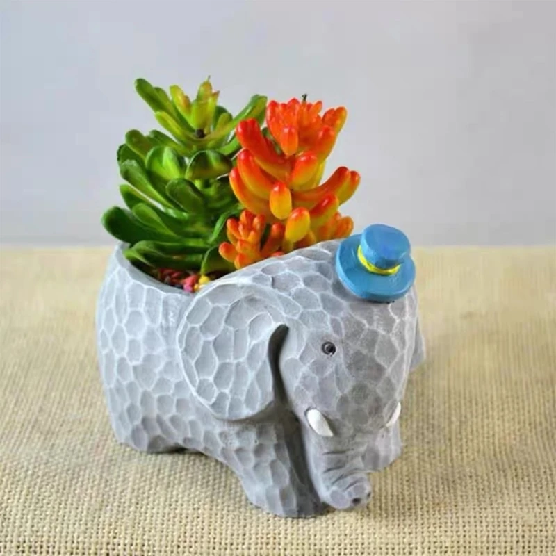 Силиконовая форма для цветочного горшка с суккулентами подходящая садового