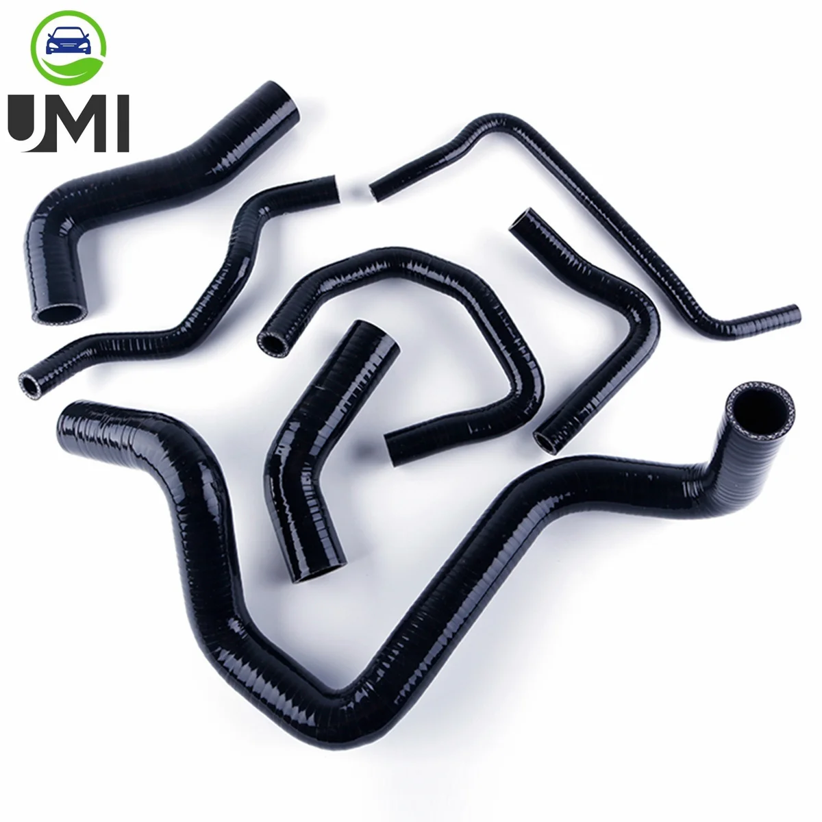 7 шт. 3PLY для VW MK4 Golf Bora Jetta 1.8T AUM AUQ Audi A3 S3 TT MK1 силиконовый шланг радиатора трубка