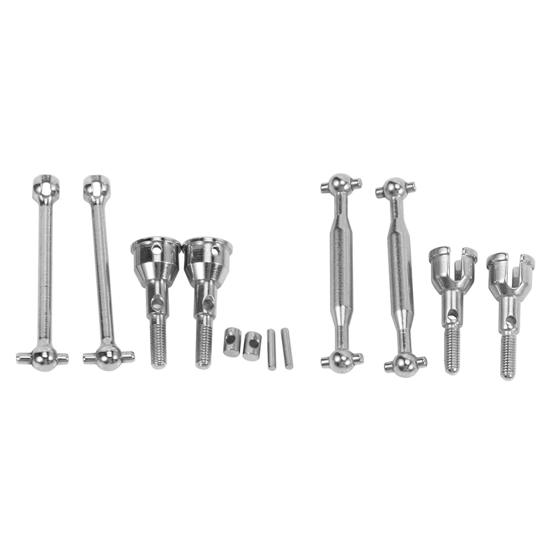 

4Pcs Metal Front/ Rear CVD Drive Shaft For SG 1603 SG 1604 SG1603 SG1604 1/16 RC Car Spare Parts Accessories