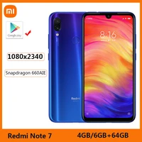 xiaomi redmi note 7 smartphone 4g 64g snapdragon 660aie android mobile phone 48 0mp5 0mp rear camera