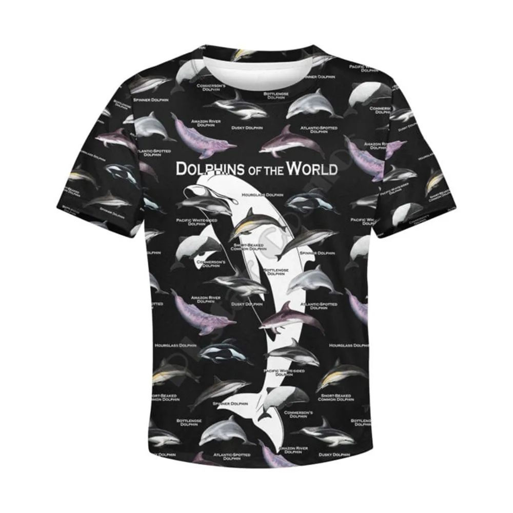 

Love Dolphins Kids t shirts 3d Printed Hoodies suit t shirt zipper Pullover Kids Suit Sweatshirt Tracksuit