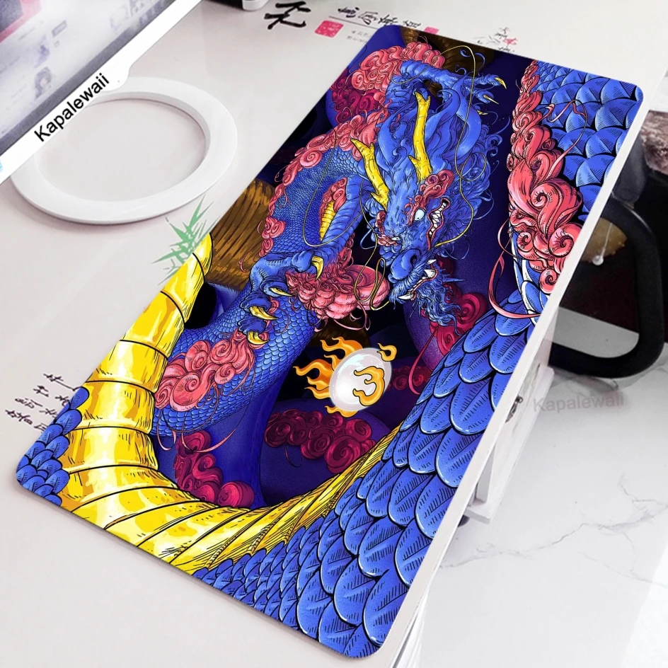 

Gaming Mouse Pad Dragon Gamer Deskpad Big Mousepepad Anime Mousepad XXl DIY Deskmat Rubber Desk Mat Gamers Accessories Pc Mats