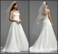 sexy organza 2018 new style appliques a line romantic casamento vestido de noiva vintage bridal gown mother of the bride dresses