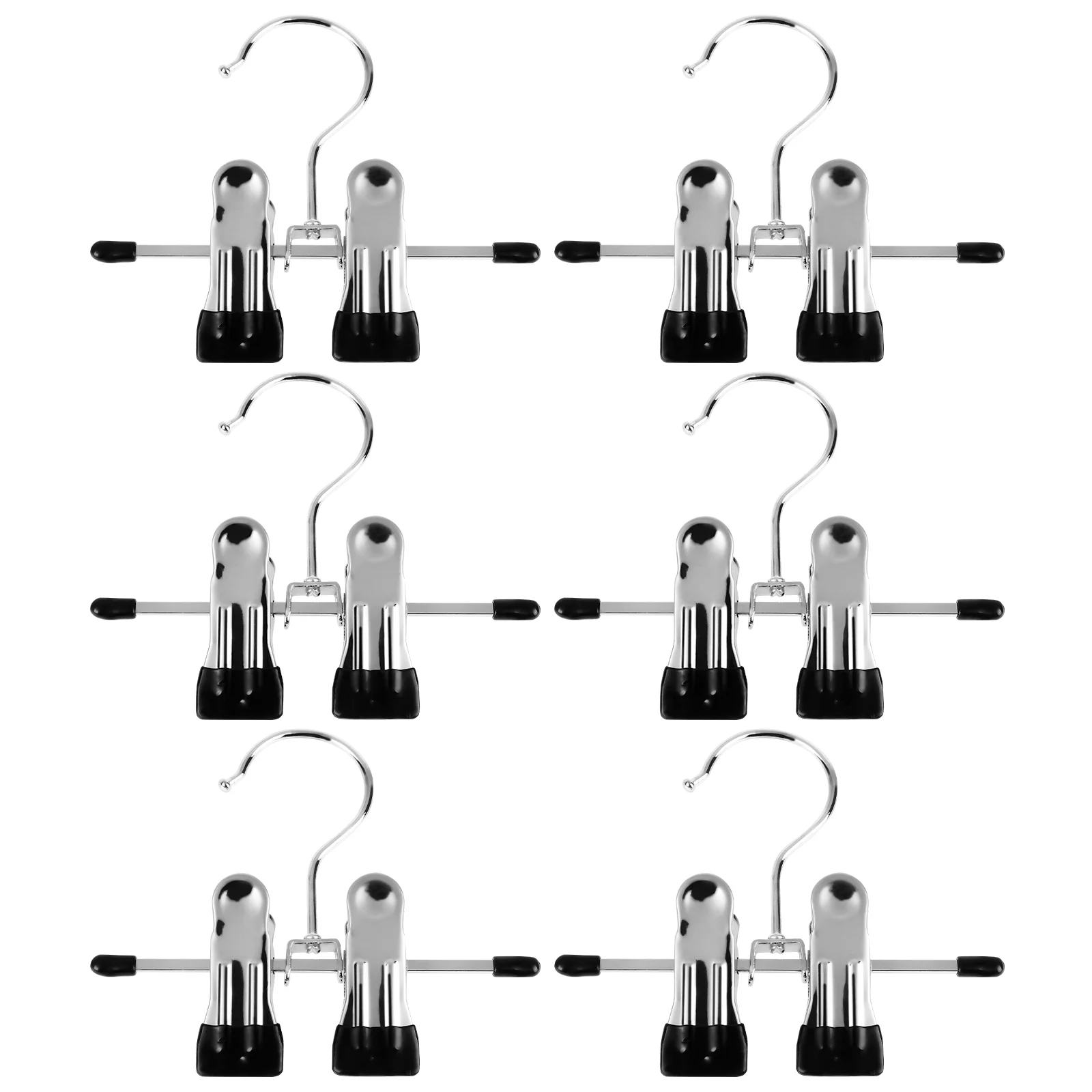 

Hangers Metal Hanger Clip Pants Nontubular Clothes Suit Coat Storage Household Functional Multi Dryer Trouser Rack Skirtwith