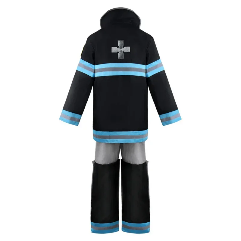 Enn No Shouboutai Fire Force Косплей Shinra Kusakabe Arthur Boyle Костюм Brigade Униформа Куртка Пальто Брюки