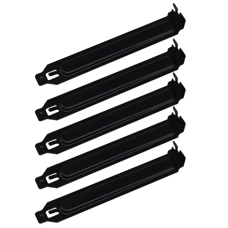 

5Pcs PC Blanking Plate for MATX/ATX Computer Chassis Back PCI Slot Cover Heat-dissipation Ventilation Baffle Dropship