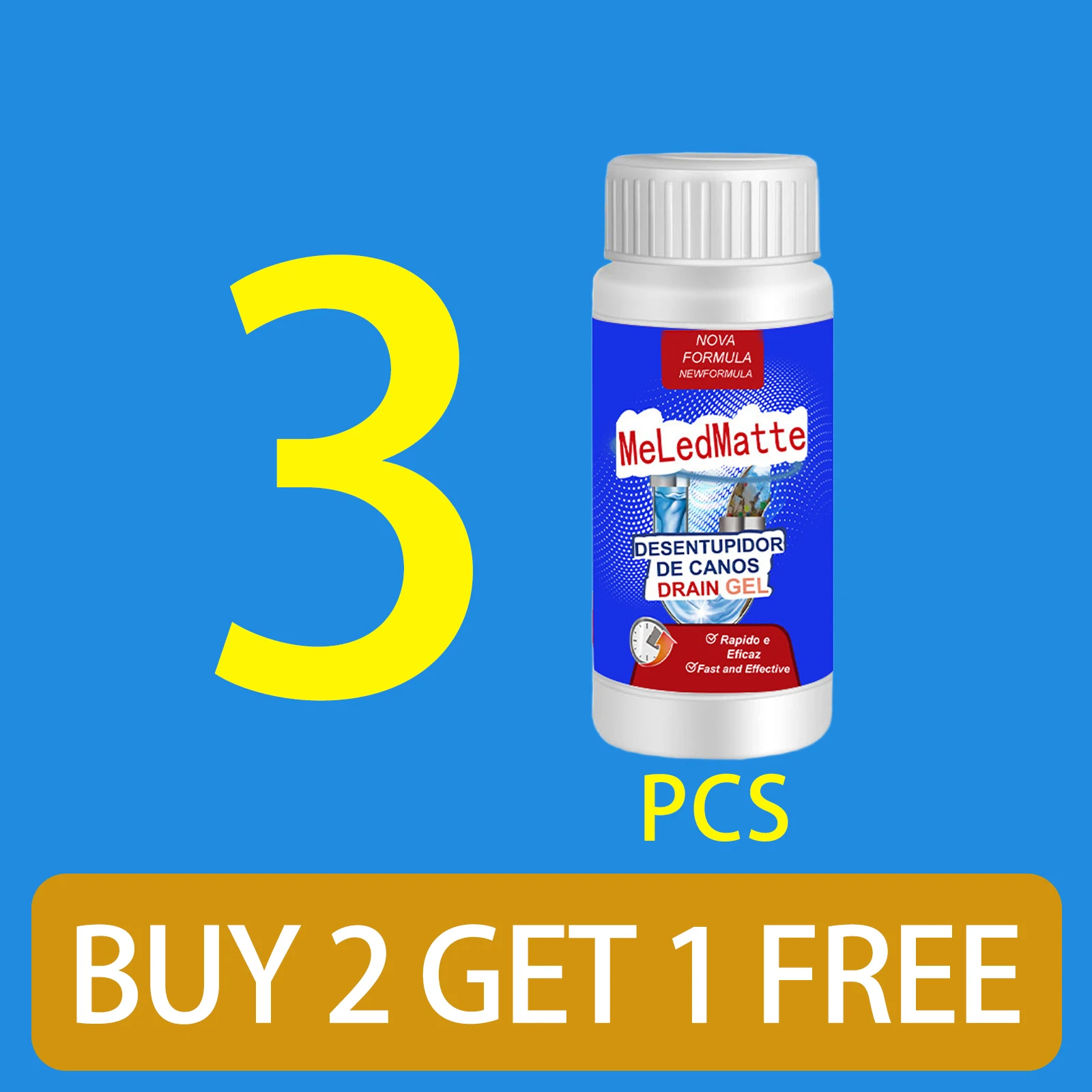 

Мощный дноуглубительный агент для труб 100 мл