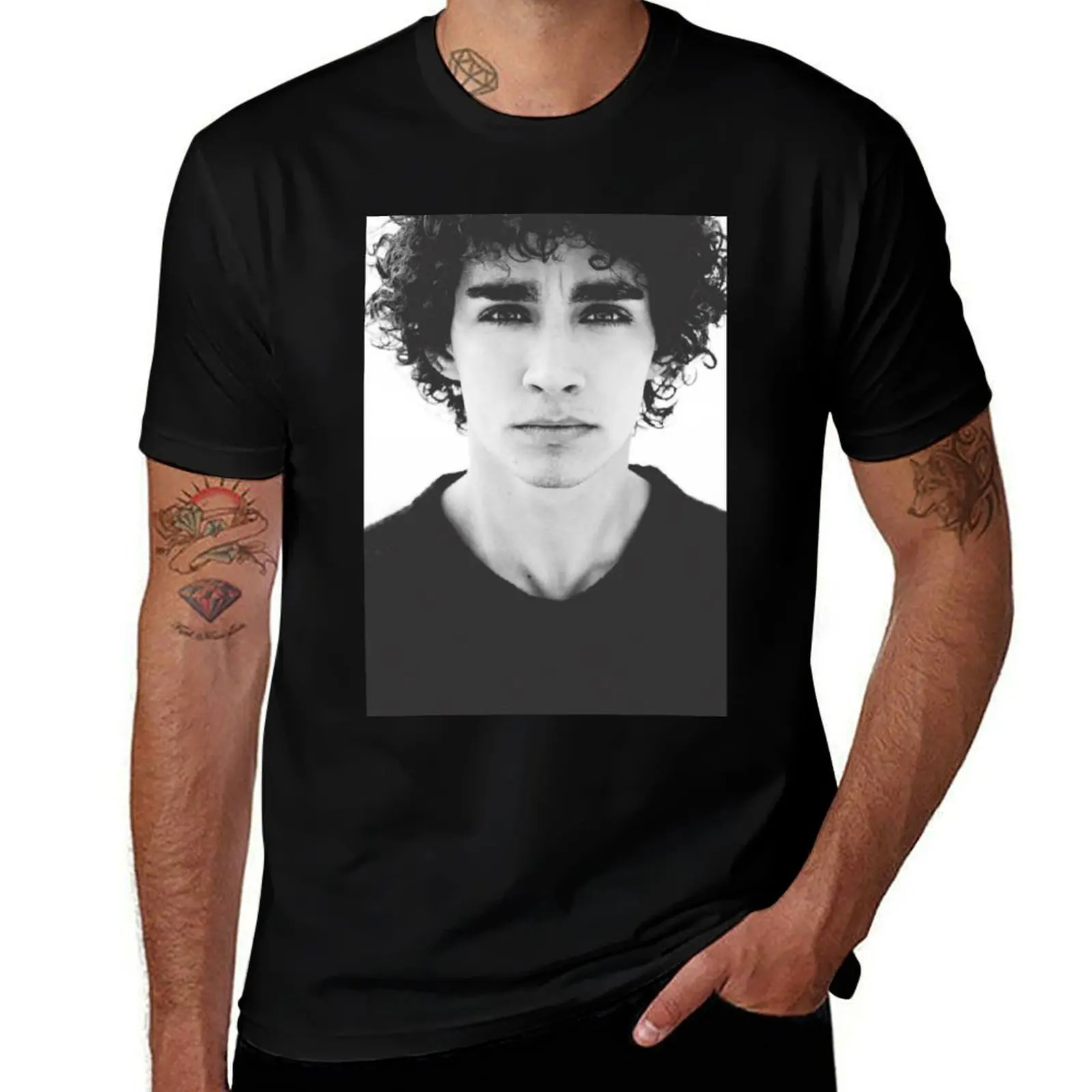 Фото Футболка Robert Sheehan больших размеров для занятий спортом и фитнесом №1