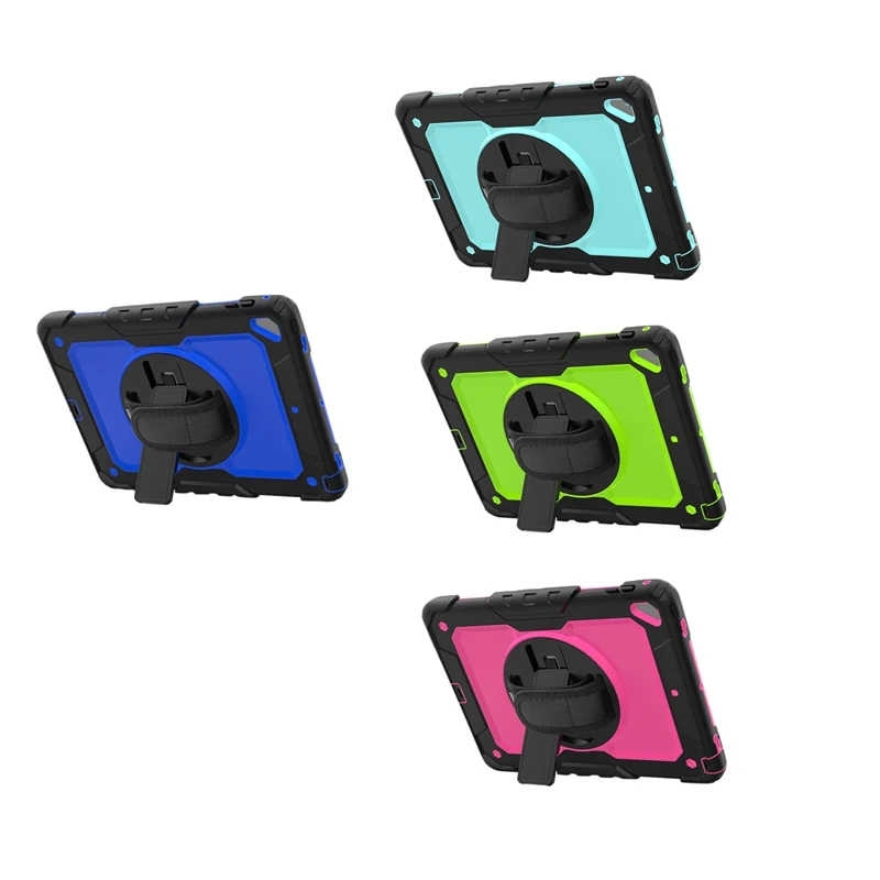 

Tablet Pc Sturdy Anti Drop Cover With Stand Shoulder Strap Suitable For Ipad 6Th/5Th Ipad 9.7Inch 2017/2018