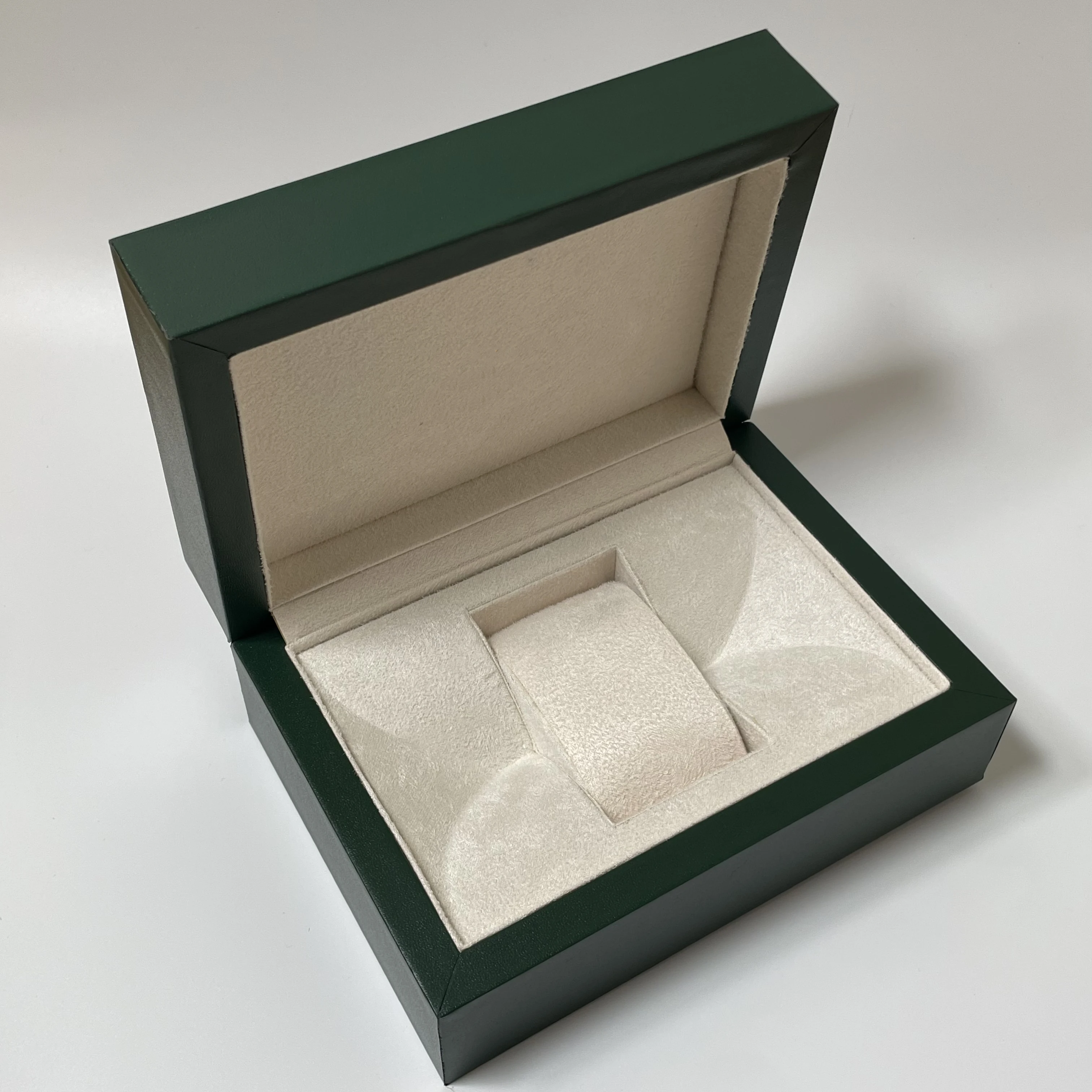 Factory direct substitute original Rolexables green watch box luxury brand with file card can be customized AAA watch box