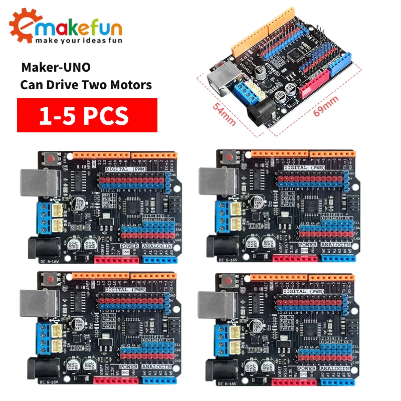 1-5 шт. высокое качество UNO R3 MEGA328P для Arduino + USB-кабель ATMEGA328P-AU плата расширения
