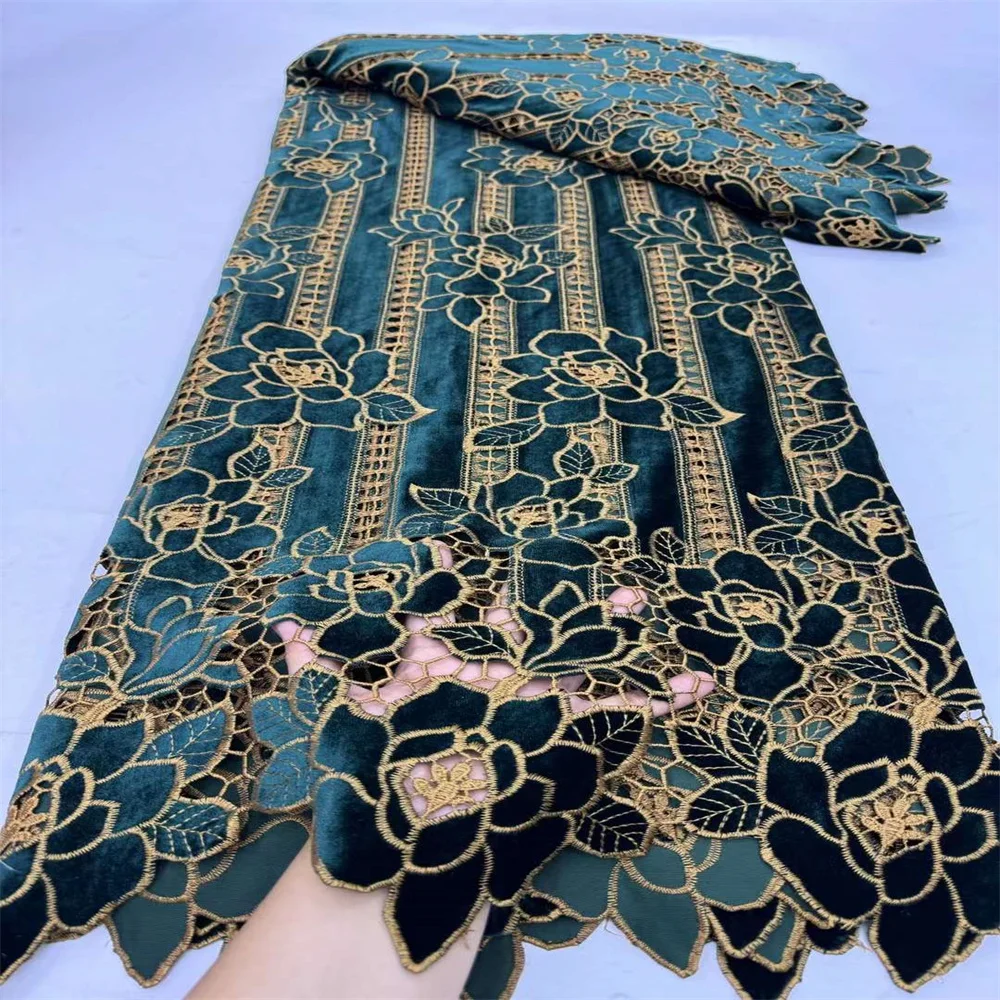 Африканское кружево из хлопка FJ821