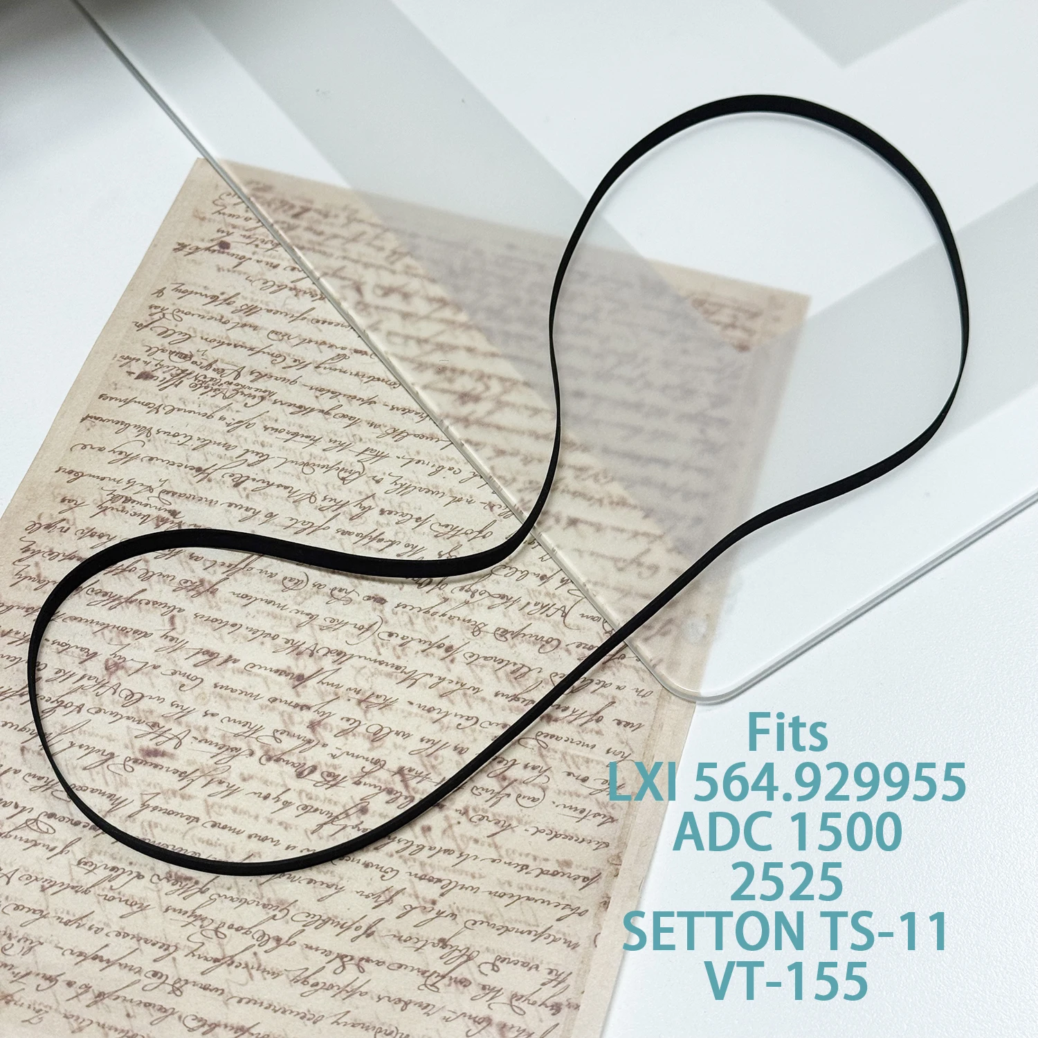 Фото Плоский приводной ремень для SEARS LXI 564.929955, TEKNIKA ADC 1500, YORX 2525, MITSUBISHI SETTON TS-11, VECTOR RESEARCH VT-155 №1