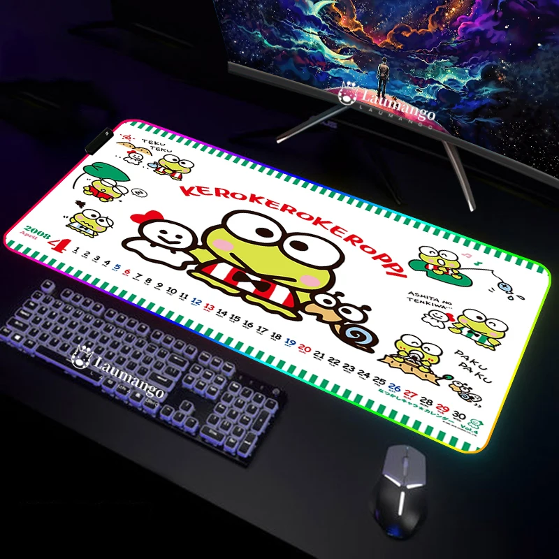 

Коврик для мыши Keroppi со светодиодной подсветкой, 900x400