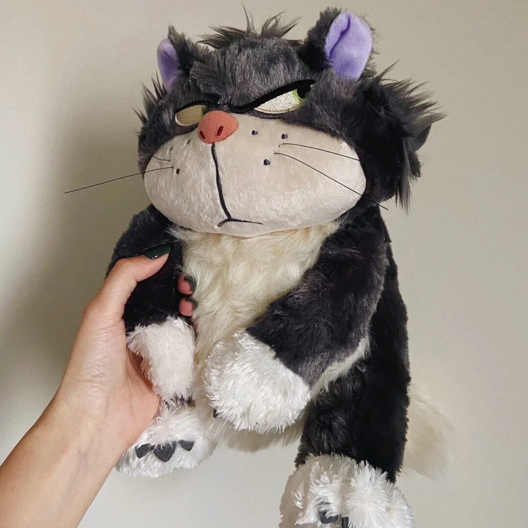 Tokyo Disney Lucifer Cat Plush Toy Doll With Tag Cinderella Pet Cat Arrogant Lucifer