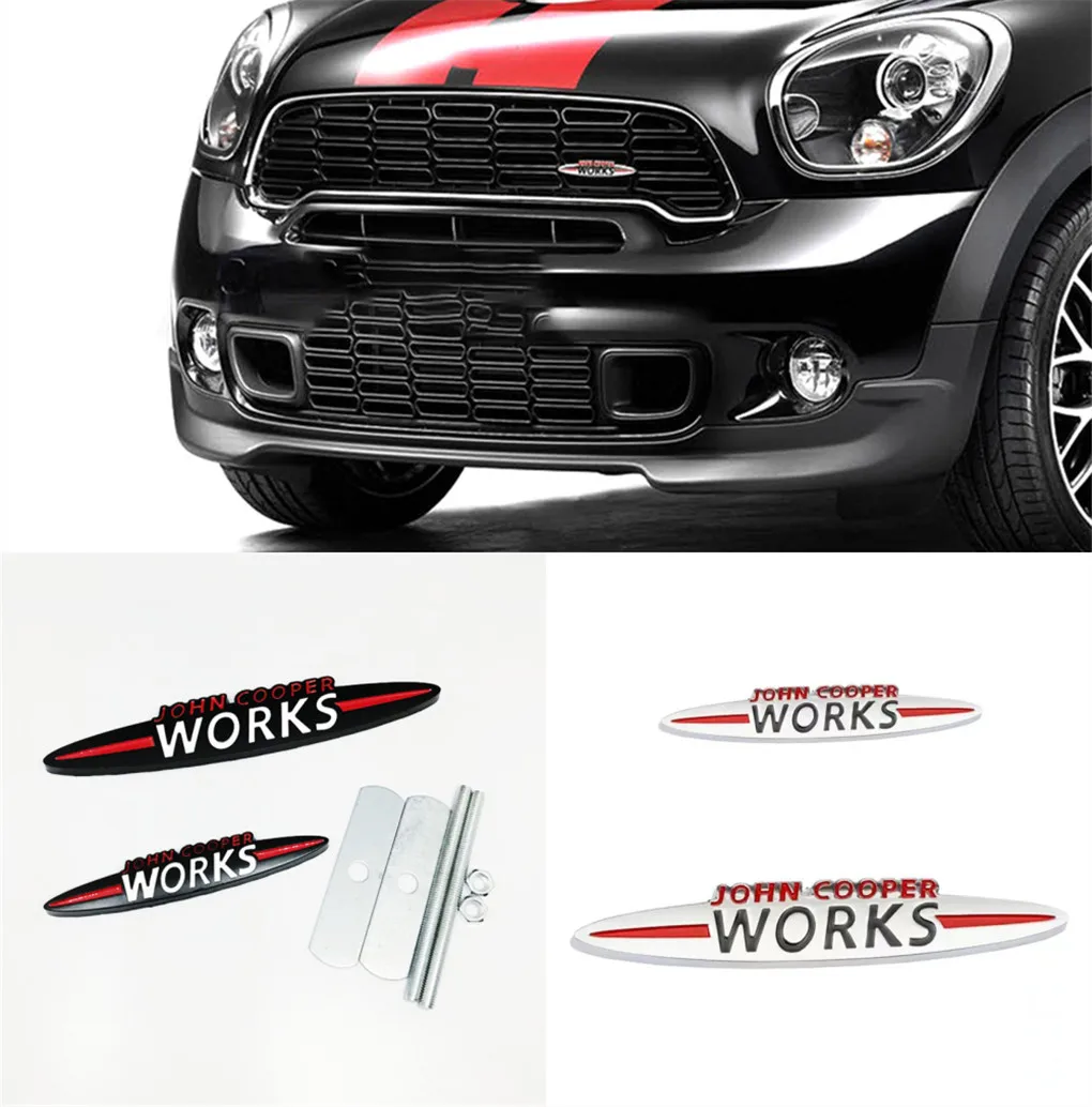 Эмблема-наклейка на автомобиль значок для Mini Cooper S John Works R50 R52 R53 R55 R56 R57 R58 R59 R60 R61 F55