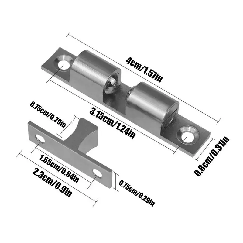 Дверная шаровая защелка пружинная защелки для двери шкафа дверная фурнитура