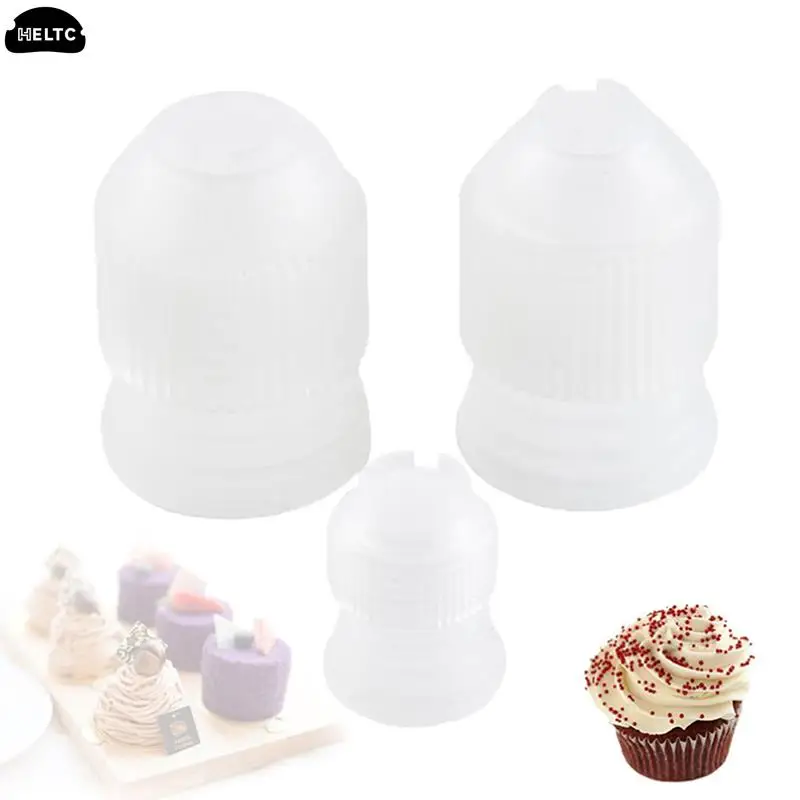 

1/10 шт. Кондитерские насадки для торта, конвертер, Кондитерская насадка, инструмент для выпечки для кексов, стандартные соединители, Кондите...