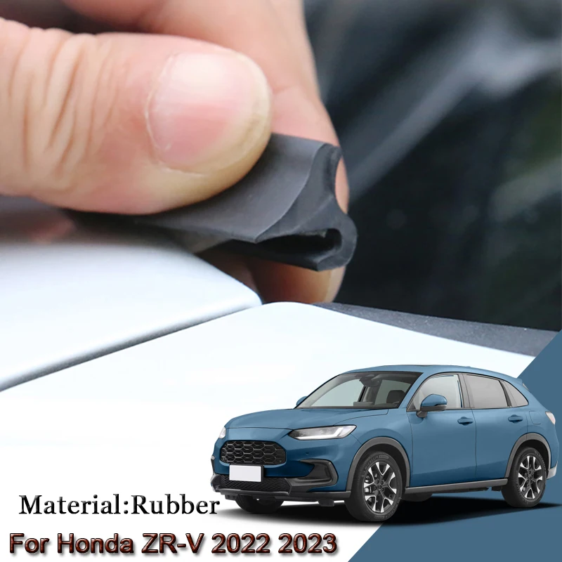 

Car Rubber Seal Strip Windshied Spoiler Filler Protect Edge Weatherstrip Strip Sticker Auto Accessories For Honda ZR-V 2022 2023