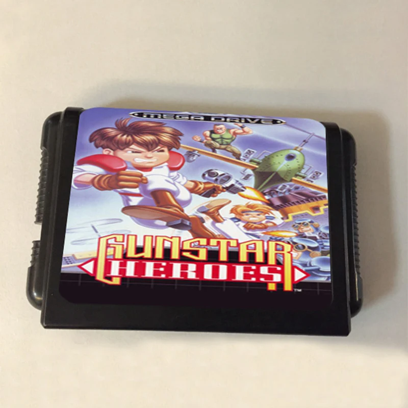 Фото Игровая карта Gunstar Heroes, 16-битная MD-тележка для Sega Mega Drive для Genesis, бесплатная доставка №1