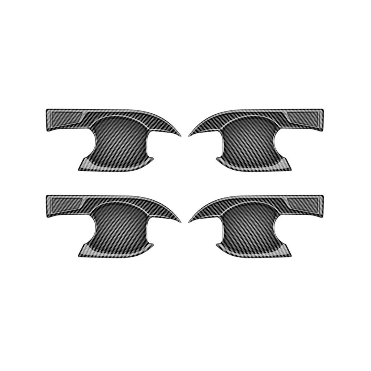

For E34 -E34 2021-2023 Car Door Handle Bowl Cover Trim Frame Door Handle Decorative Stickers Carbon Fiber