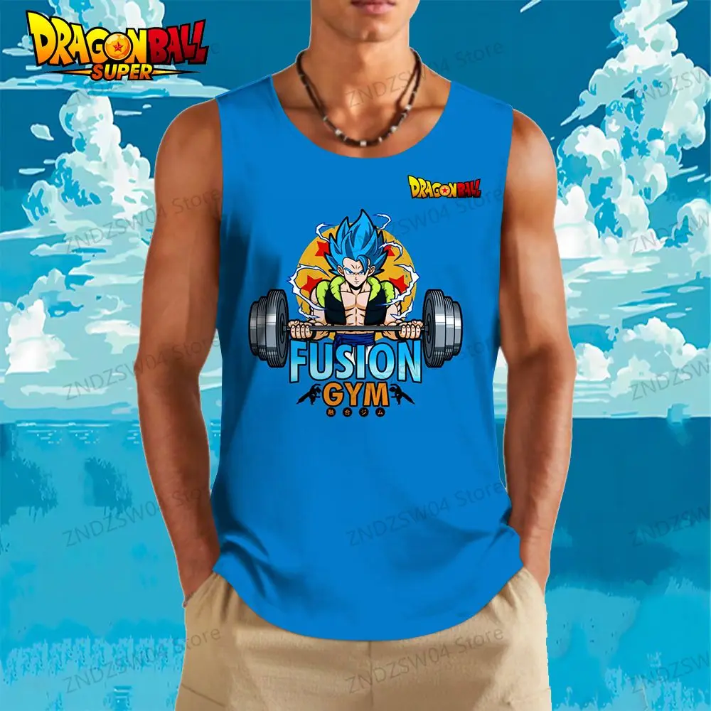 Мужская детская майка Goku Gym Dragon Ball Z 2024 уличная одежда Вегета аниме дешевая модные