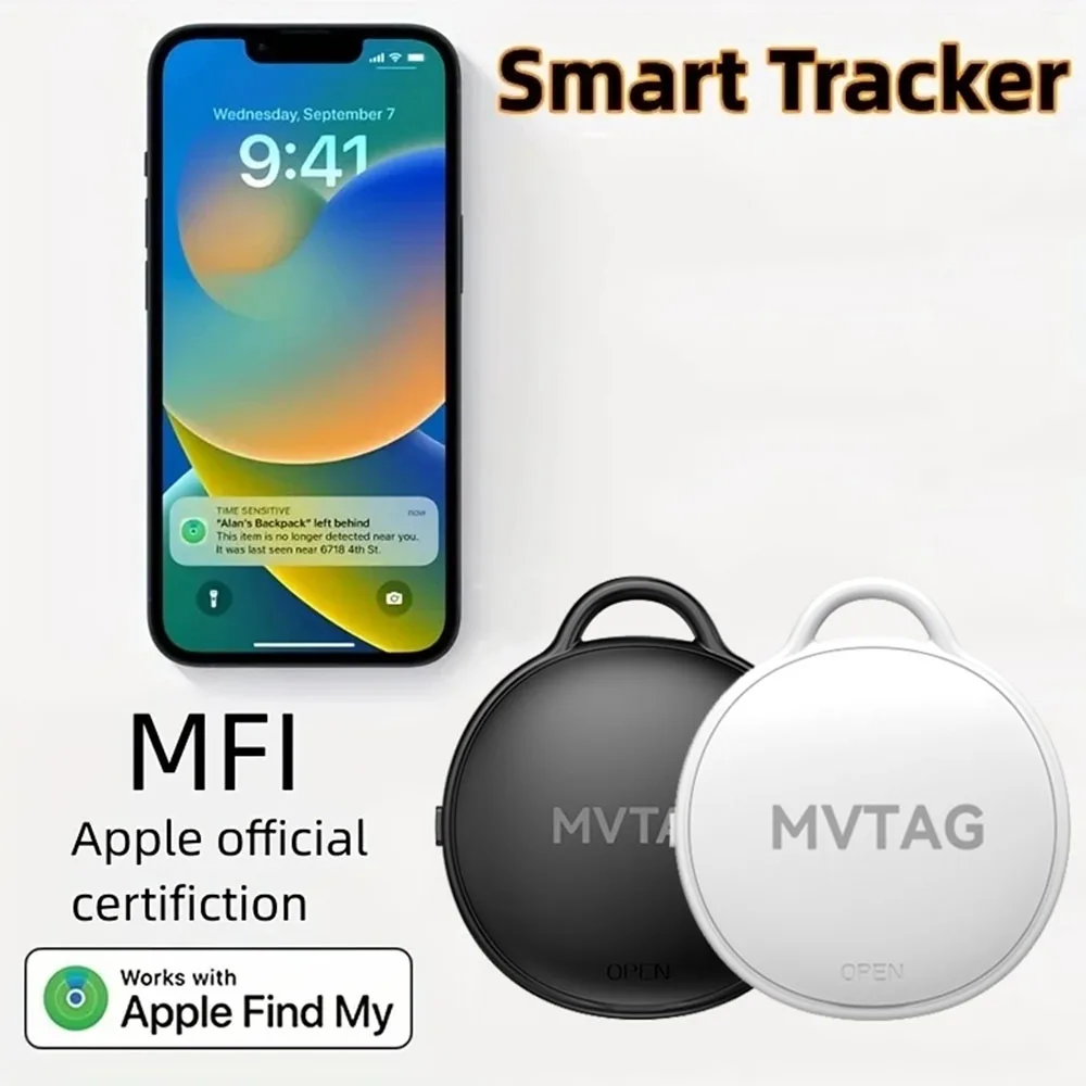 Bluetooth GPS-трекер для AirTag Smart Anti-Lost Device GPS Locator Mobile Keys Pet умный указатель Apple