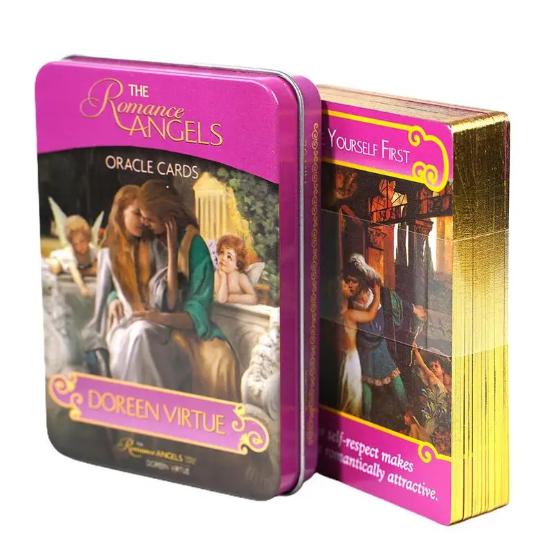 

Романтическая модная настольная доска для рисования на Таро, Английский Цвет